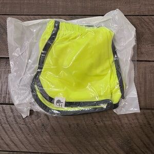 George Hats Neon Yellow Track Swim Shorts